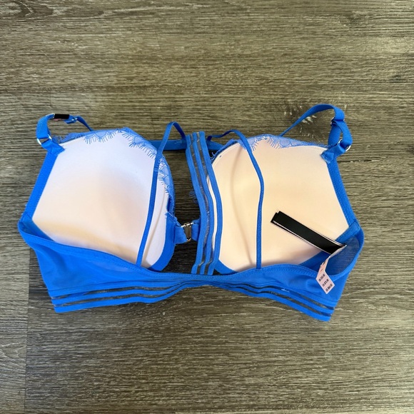 Victoria's Secret Vibrant Blue Lace Bra - Picture 4 of 4